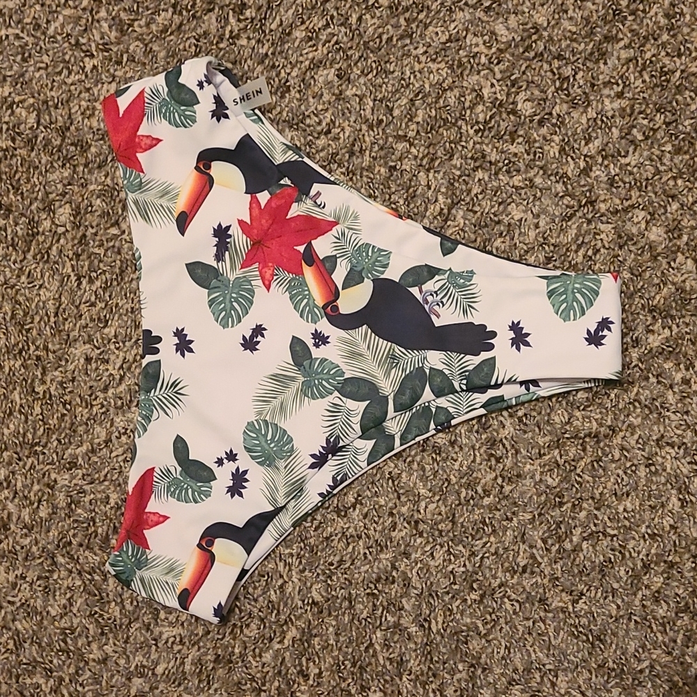 Shein High Waist Swim Bottoms